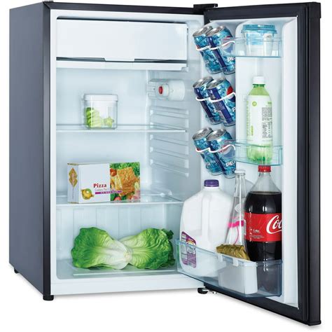 of fridge space. . 4 cubic foot mini fridge